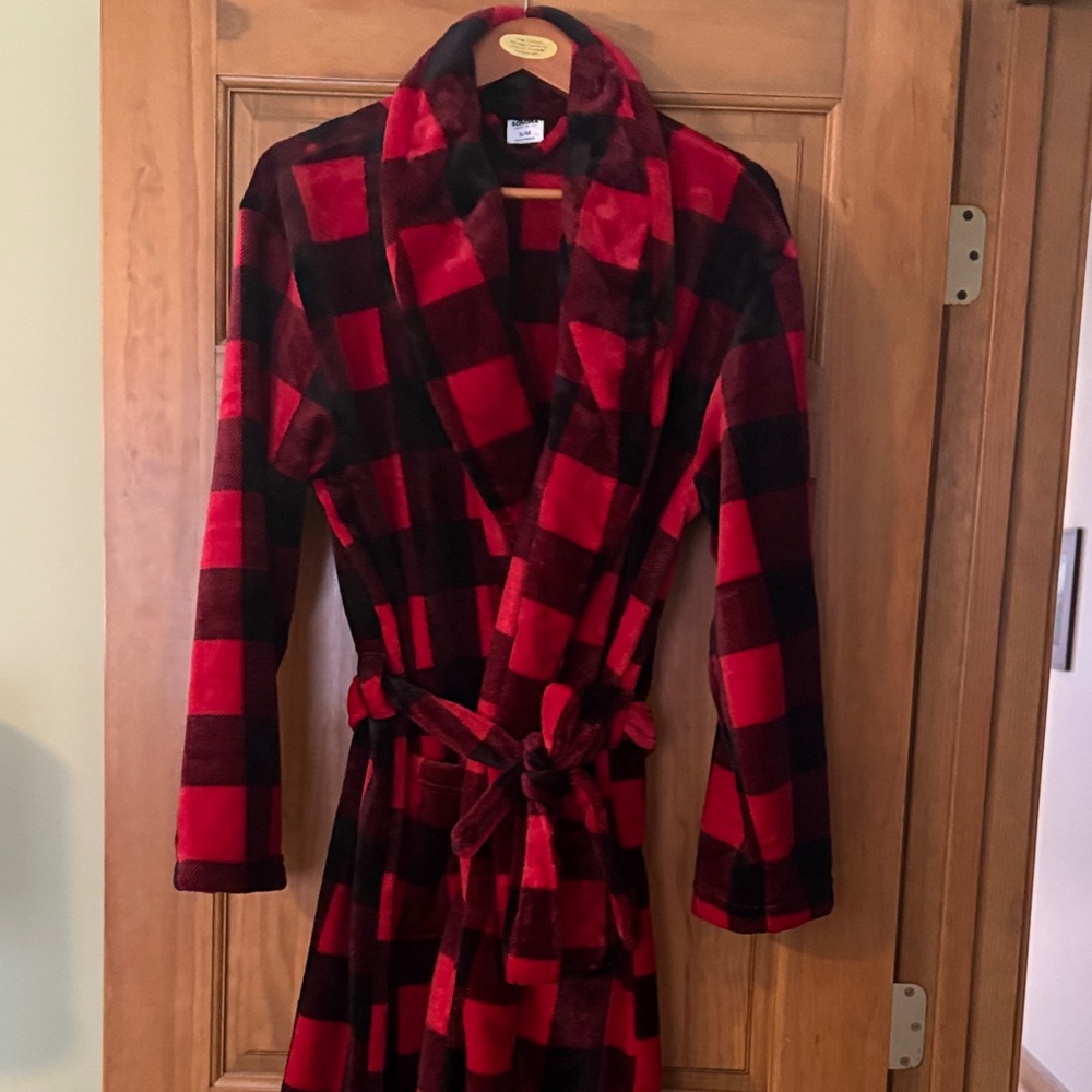 Sonoma Red and Black Plaid Women's Jacket- Like NEW